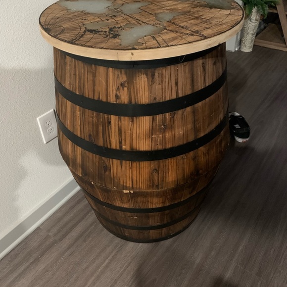 Custom Highboy Bar Table Dining Highend Highend Custom Made Barrel